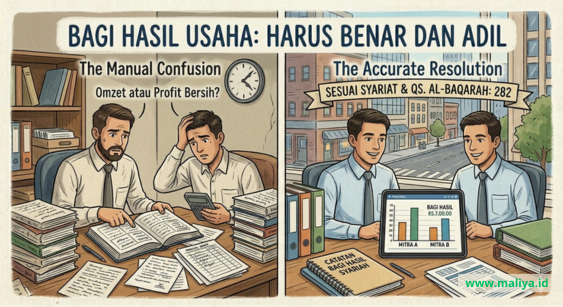 Bagi Hasil Usaha: Harus Benar dan Adil