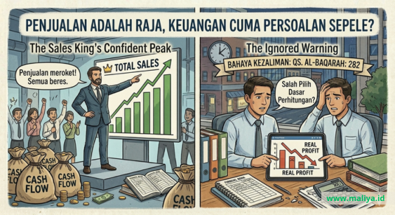 Penjualan adalah Raja, Keuangan Cuma Persoalan Sepele?
